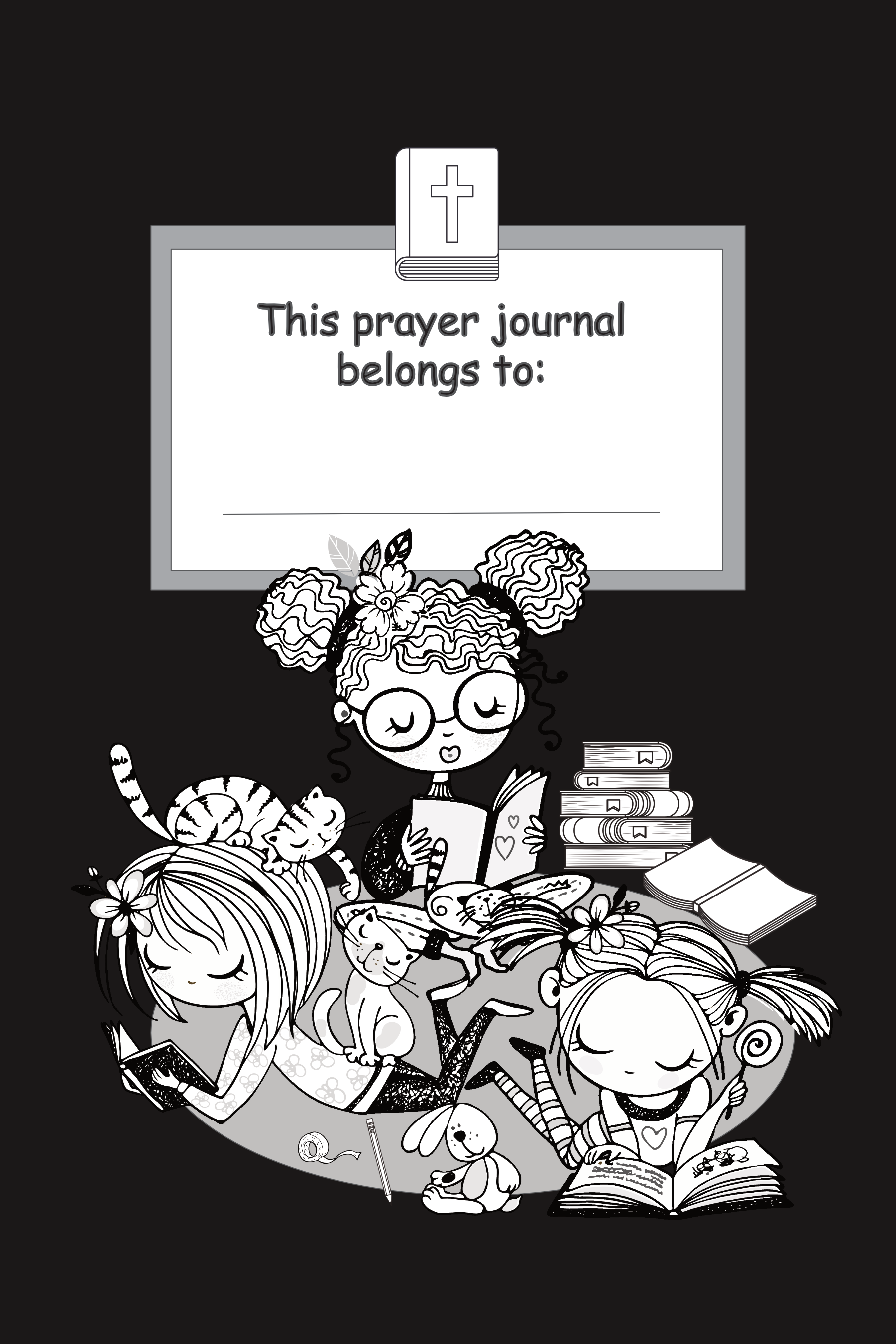 prayer journal for girls dedication page