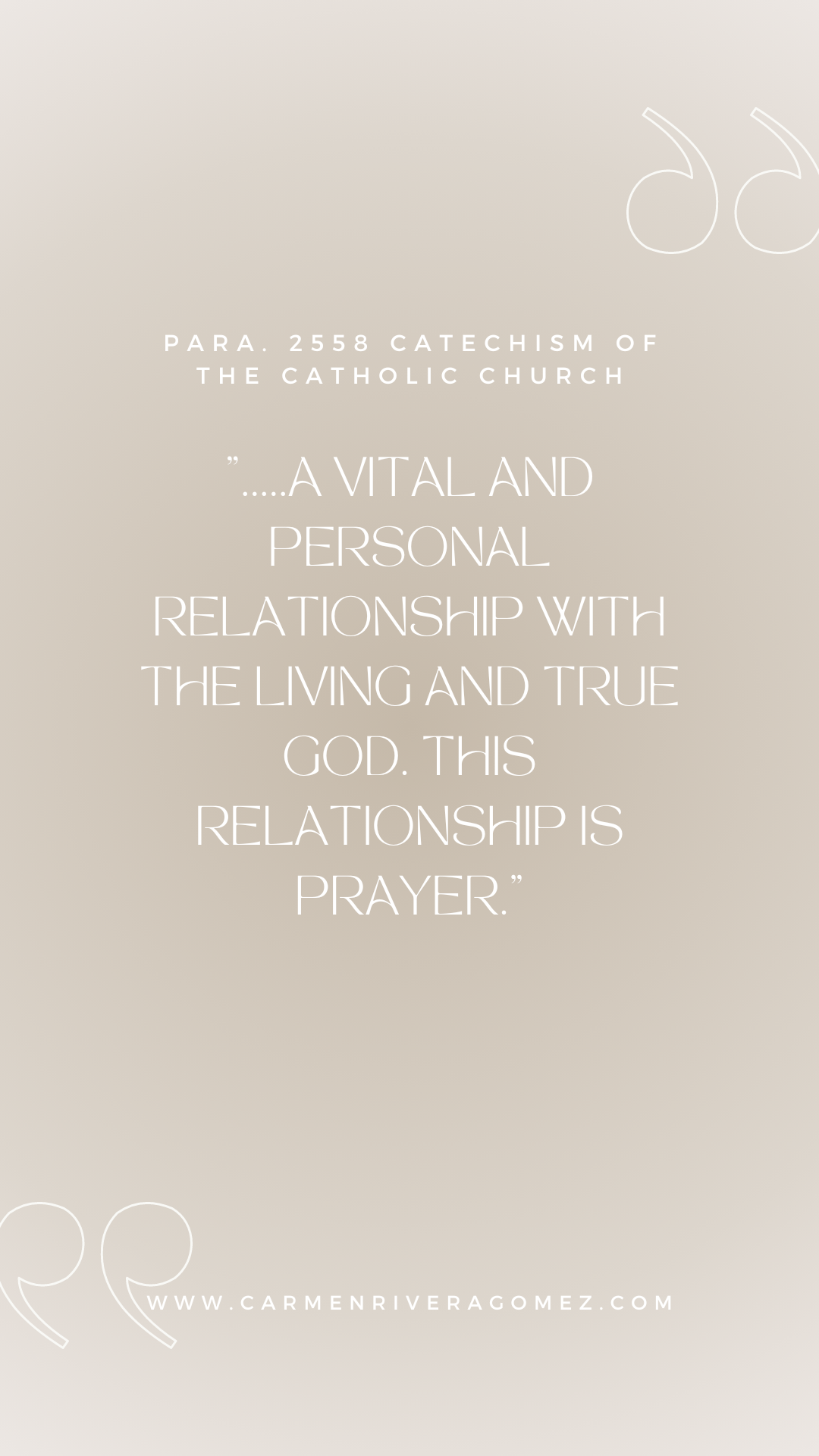 prayer catechism