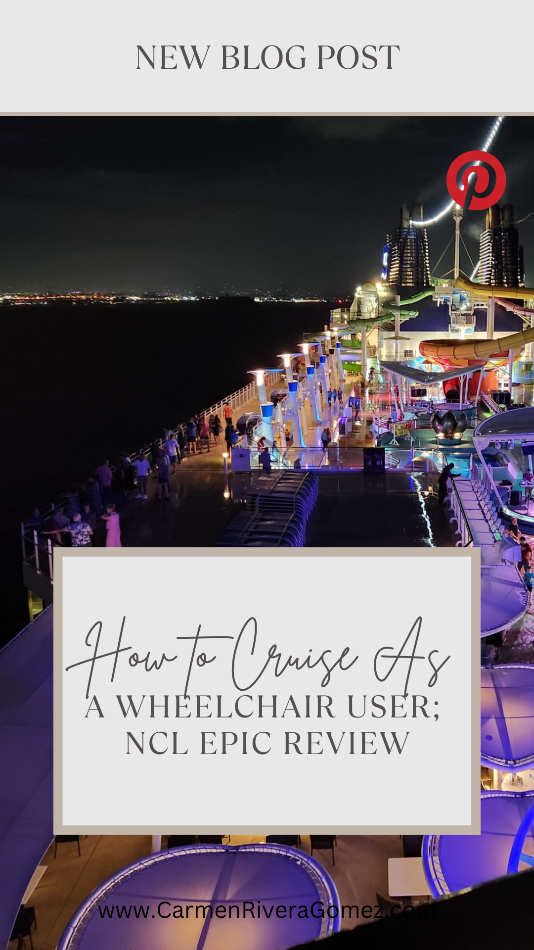 how to cruise as a wheelchair user on ncl epic