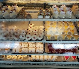 pastries displayed at isabela bakery